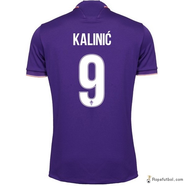 Camiseta Fiorentina Replica Primera Ropa Kalinic 2016/17 Purpura